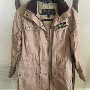 Barbour Women's Beige Utility Jacket